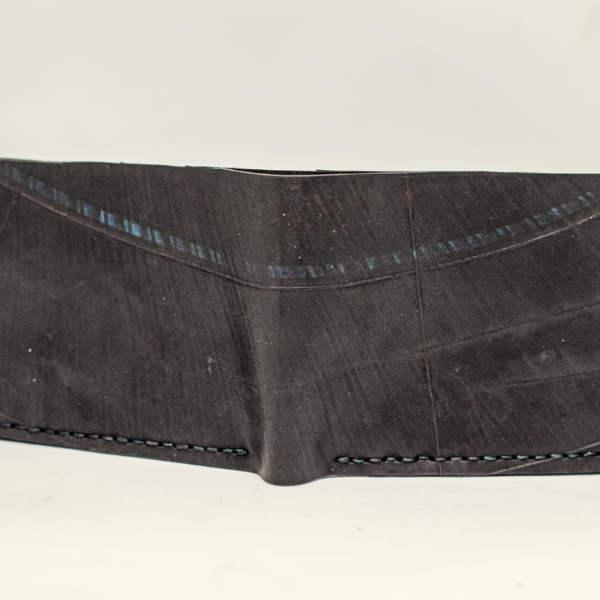 محفظه كروت سوداء  - RASH  Leather art